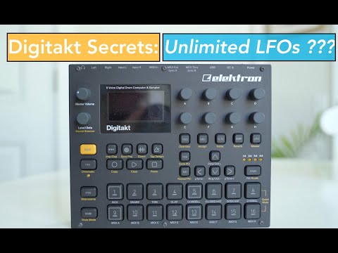 Digitakt Tutorial: Live Recording Automation for Easy LFOs!