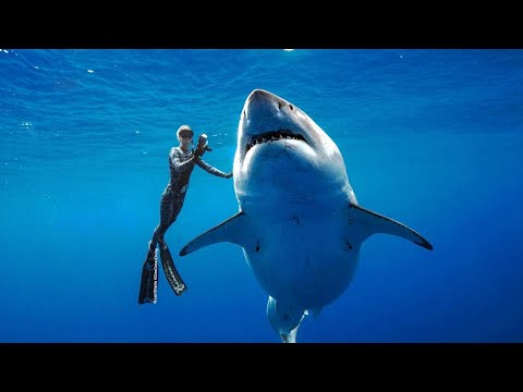 This Is The Largest Great White Shark Ever Recorded & This Woman Swam With It
