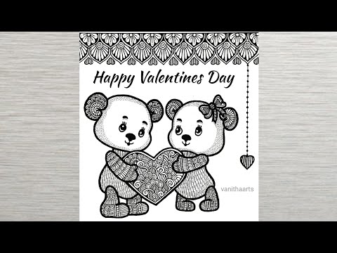Valentine s Day Special Drawing How to Draw Mandala Art for Beginner Step by Step Cup and Saucer