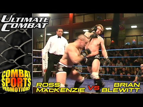 Ross Mackenzie vs Brian Blewitt - FULL MMA FIGHT - Ultimate Combat 1