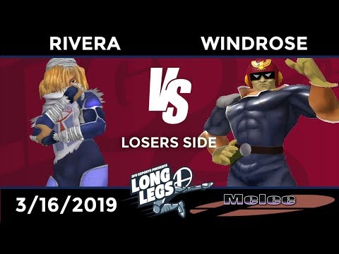 Long Legs Melee: Pools - Rivera (Sheik) vs Windrose (Captain Falcon)