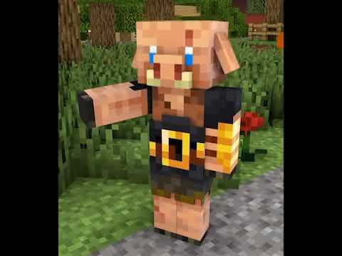 Monster School:POOR BABY PIGLIN BRUTE - Sad Story-Minecraft Animation - (shorts version) #Shorts​ 12