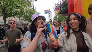 MARCH FOR EQUALITY AND PEACE. Baltic Pride 2022. Vilnius, Lithuania. LGBTQ +