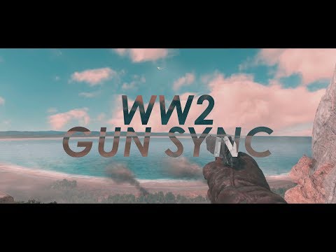 WW2 GUN SYNC!! COD WORLD WAR 2 INSANE GUN SYNC...