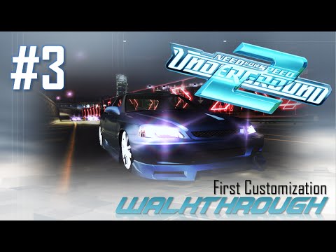 Need for Speed: Underground 2 (PC) | Walkthrough Part #3 - First Customization (HARD) [HD 60FPS]