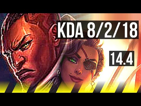 LUCIAN & Hwei vs SAMIRA & Neeko (ADC) | 8/2/18, Godlike | TR Master | 14.4