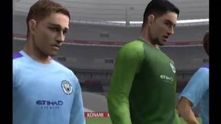 PES 5 2019-20 Manchester City vs Burnley (2020, Jun. 22) EDIT & PLAY