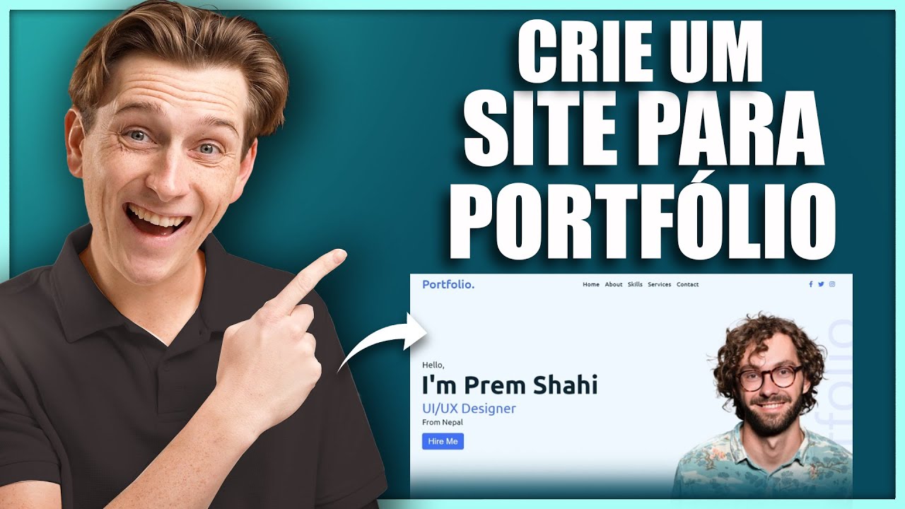 Como Criar um Portfólio Profissional do Zero (Passo a Passo para Iniciantes)