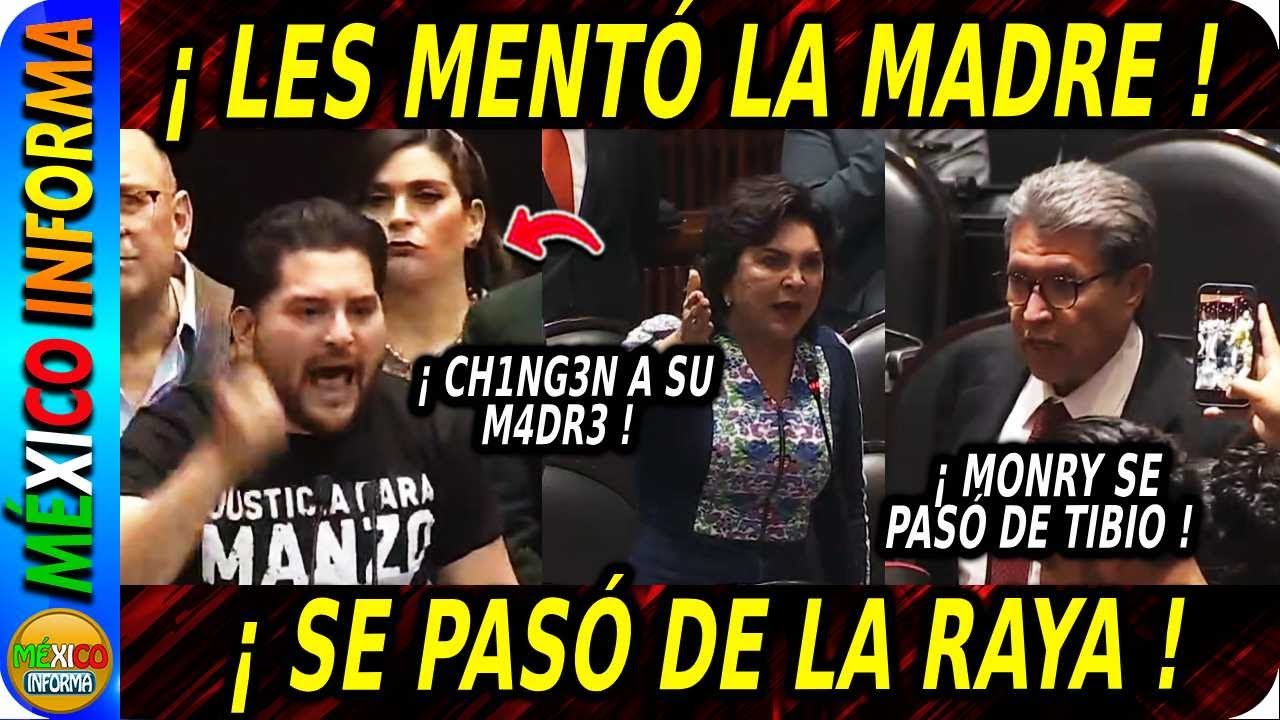 P0RR0 PRIISTA L3S MENTÓ L4 M4DR3 EN PLENA SESIÓN. MONREAL LE DA LA RAZÓN A MOREIRA.