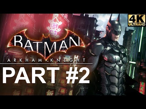 BATMAN ARKHAM KNIGHT Gameplay Walkthrough Part 2 [4K60fps PS5] - No Commentary
