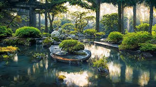 Nature sounds in Japanese Garden