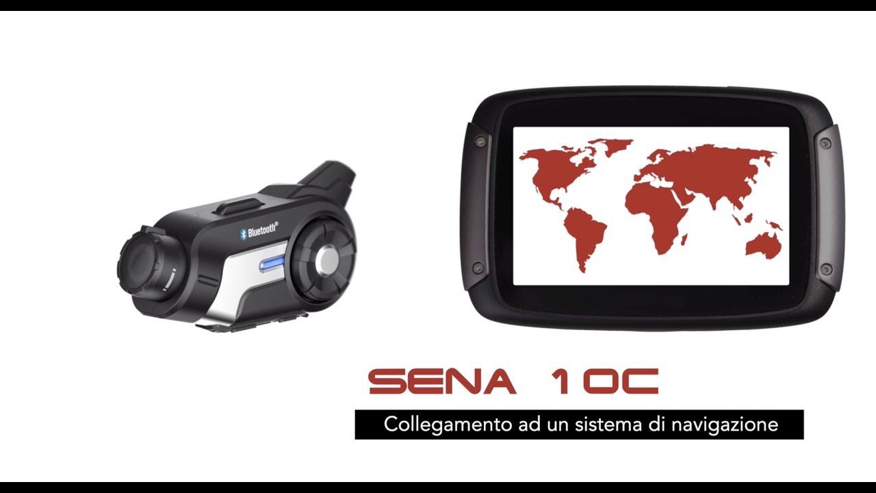 Come collego il mio Sena 10C / 10C-Pro ad un sistema di navigazione?