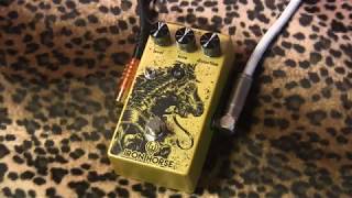 Video thumbnail for Walrus Audio IRON HORSE V2 distortion pedal demo with Zemaitis & Dr Z Antidote by gearmanndude