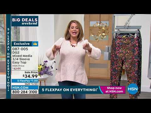 DG 3/4 Sleeve Easy Top BASIC