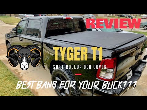 TYGER T1 Soft Roll Up Bed Cover - INSTALLATION & FIRST IMPRESSIONS for RAM 1500 5th GEN