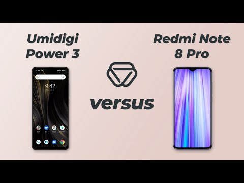 Umidigi Power 3 vs Xiaomi Redmi Note 8 Pro - Vergleich der wichtigsten Unterschiede auf deutsch
