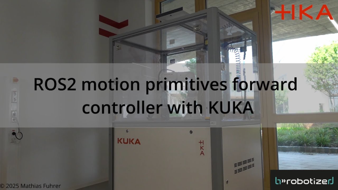 ROS2 Motion Primitives Forward Controller with KUKA