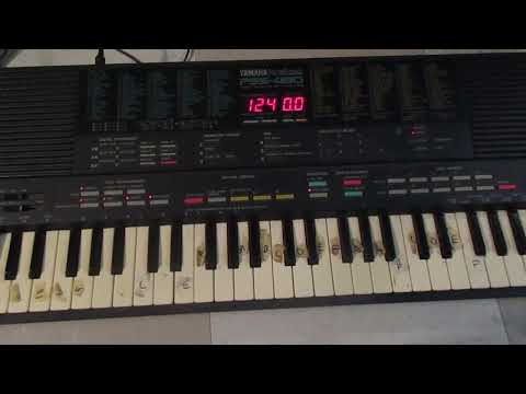 Yamaha Porta Sound PSS 480 Synth Demo