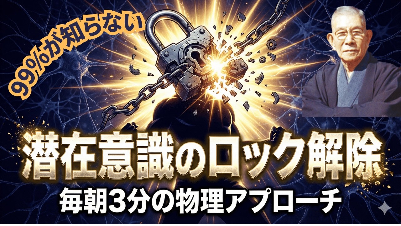 毎朝3分、肛門を締めるだけ。不安と雑念が消える「最強の神経リセット法」【クンバハカ】