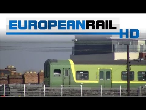 Iarnród Éireann Irish Rail DART 8500 EMU 8607 arriving & 29000 DMU departing Dublin Connolly