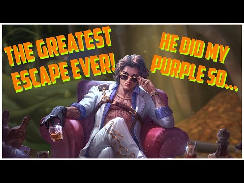 THE GREATEST ESCAPE EVER! HEIMDALLR RANKED SMITE S8