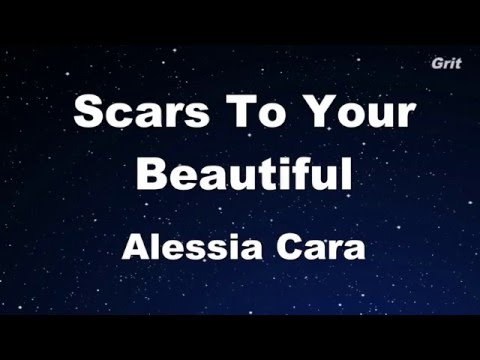 Scars To Your Beautiful - Alessia Cara Karaoke 【With Guide Melody】Instrumental