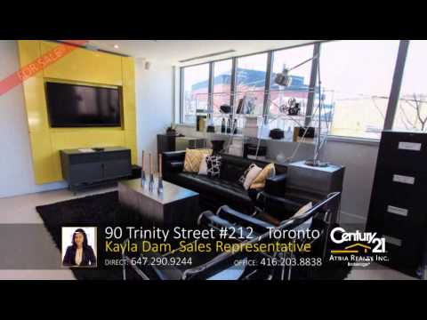 90 Trinity Street #212, Toronto Home For Sale by Kayla Dam, Sales Representative