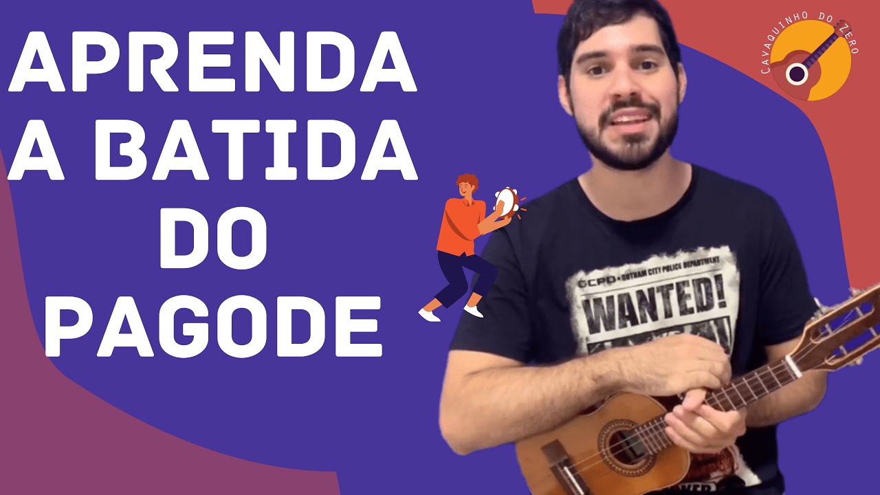Batida Básica de Samba e Pagode, Passo a Passo - Clique para assistir