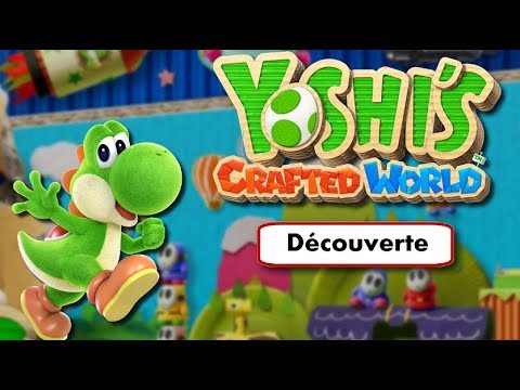 YOSHI'S CRAFTED WORLD - Découverte du jeu en carton !