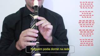 A casa - Vinícius de Moraes - Soprano recorder - Apostila Oficina de flauta doce - p.19 - ProAlex
