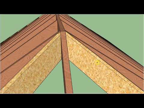 Hip Rafter Dropping and Backing