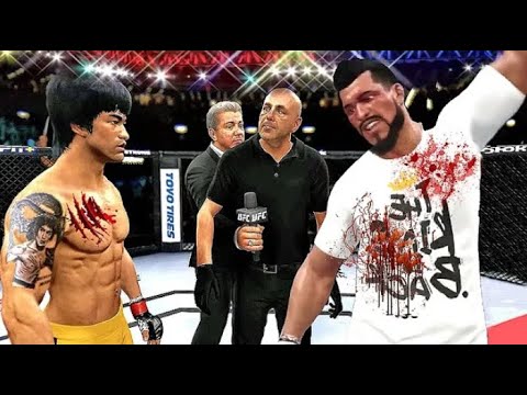 UFC 4 | Bruce Lee vs. Lovy Kahlon - EA sports UFC 4 - CPU vs CPU