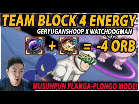 🔥🔥WOW TEAM BLOCK 4 ENERGY! GERYUGANSHOOP FT. WATCHDOGMAN TEAM SHOWCASE - ONE PUNCH MAN:The Strongest