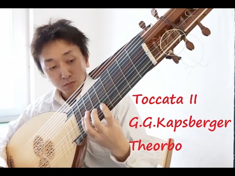 G.G.Kapsberger Toccata II Theorbo: Yuichi Sasaki 　テオルボ　佐々木勇一　#Theorbo #Lute #Kapsberger
