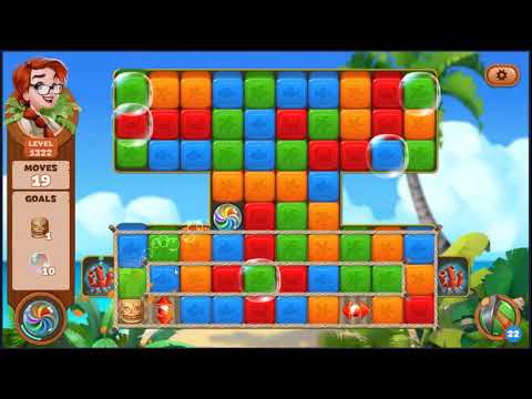 Lost Island Blast Adventure Level 1322 - NO BOOSTERS 🏝️ | SKILLGAMING ✔️