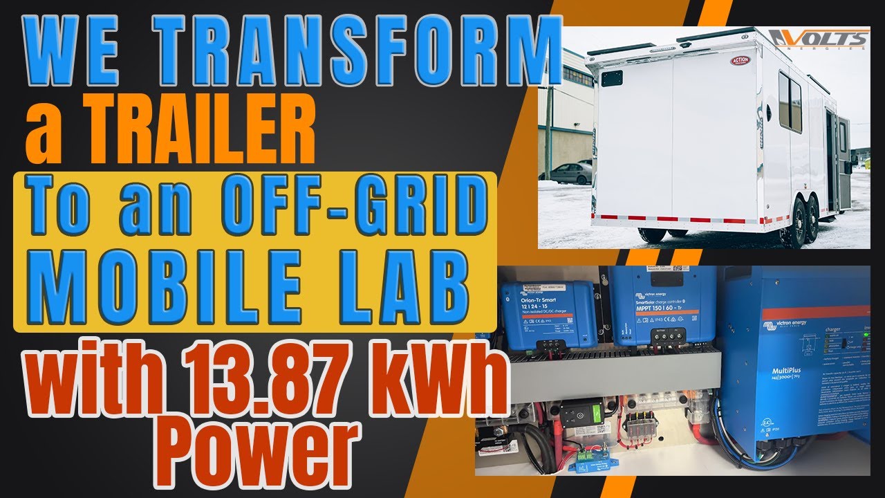 THE ULTIMATE SOLAR SETUP FOR YOUR MOBILE LAB