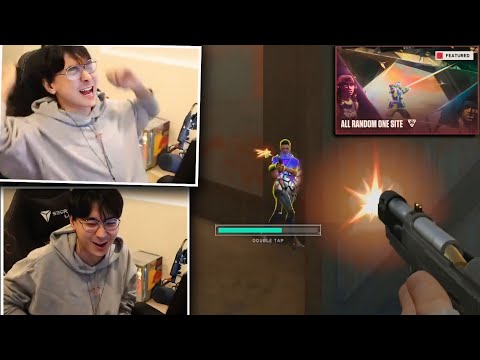 TenZ Tries the *NEW* Game Mode 'ALL RANDOM ONE SITE'