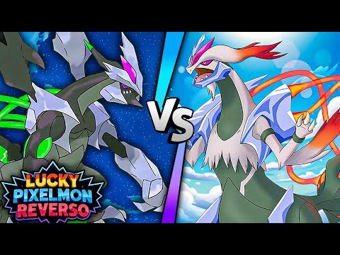 Minecraft LUCKY PIXELMON REVERSO - WHITE KYUREM SHINY vs BLACK KYUREM SHINY
