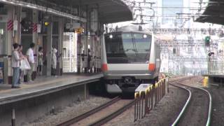 preview picture of video '【JR東日本】中央線E233系T18編成＠西荻窪('12/07)'