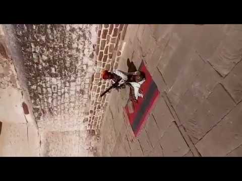 Street Performance of Xinjiang Uyghur Musical Instrument By a local in Mehrangarh Fort, jodhpur