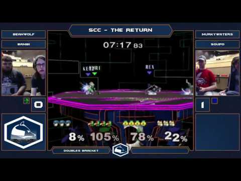 SCC - The Return Melee Doubles - Murky + Soupo (Blue) vs Bambi + Beanwolf (Green) - Winners Bracket