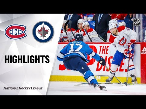 NHL Highlights | Canadiens @ Jets 12/23/19