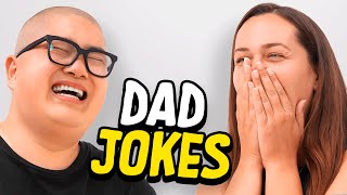 Dad Jokes | Don&#39;t laugh Challenge | Alan vs Sam | Raise Your Spirits