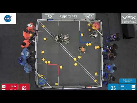 VEX Worlds 2023 Oppr Q52, 285x and 5225A