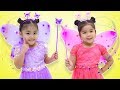 Suri & Annie Pretend Play Costume Dress Up & Flying Fairy Toy