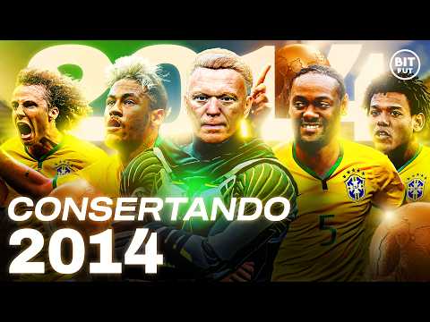 Voltei no tempo e REJOGUEI a Copa de 2014 🔙