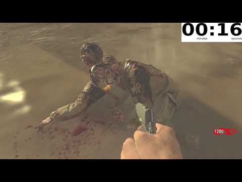 "MOON" EASTER EGG SPEEDRUN SOLO WORLD RECORD!!! (13:55) (Black Ops 1 Zombies)