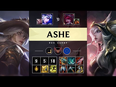 Ashe ADC vs Xayah - EUW Grandmaster Patch 25.S1.2