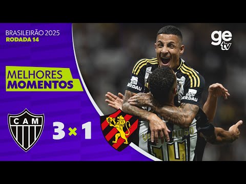 Gols e lances de Atlético Mineiro x Sport