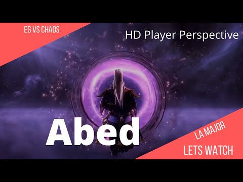 HD!!!!!!!!! - Abed Void Spirit Gameplay - EG vs Chaos ESL MAJOR 2020